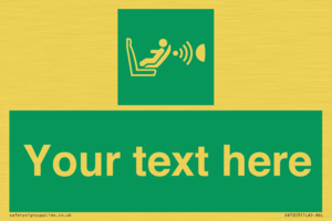 Custom safe condition child seat presence orientation detection system